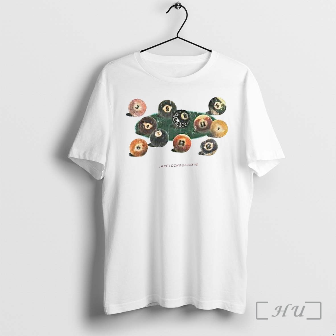 Officials Lacelocks Sports Distressed Numbered Pool Billiard Balls Premium T Shirts Sweater Hoodie
