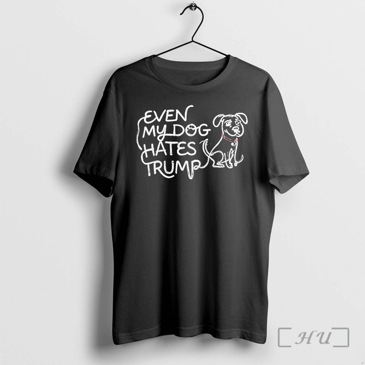 Officials Lady Gaga Even My Dog Hates Trump 1 Premium T Shirts Sweater Hoodie