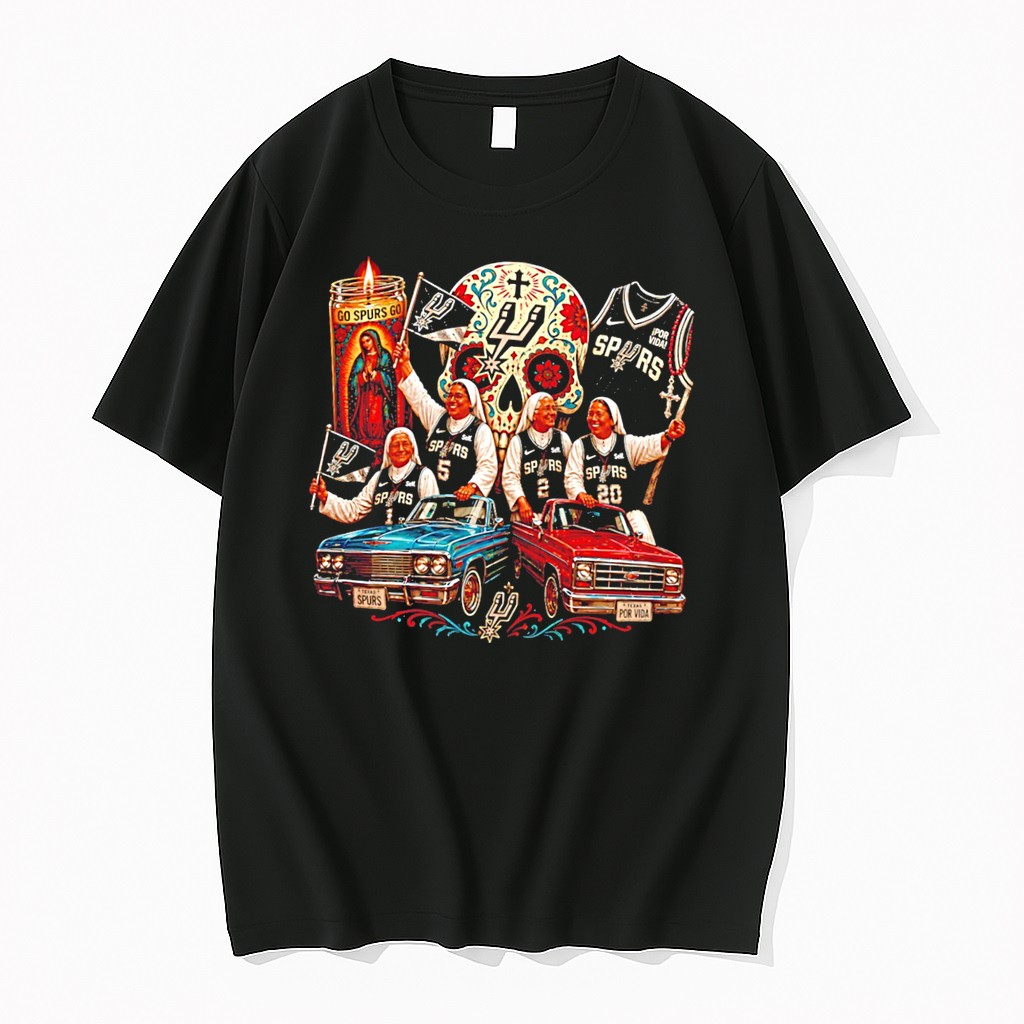Officials Las Monjas De San Antonio Catholic Sisters San Antonio Spurs Tee Premium T Shirt Sweatshirt Hoodie