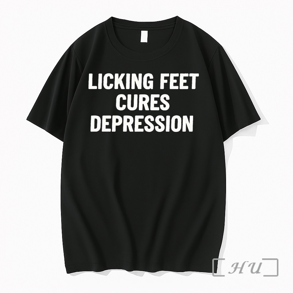 Officials Licking Feet Cures Depression 1 Premium T Shirts Sweater Hoodie
