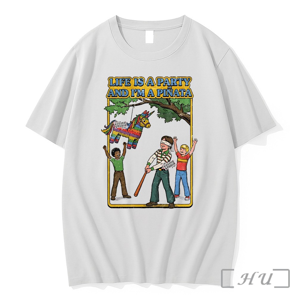 Officials Life Is A Party And Im A Pinata Cartoon Premium T Shirts Sweater Hoodie