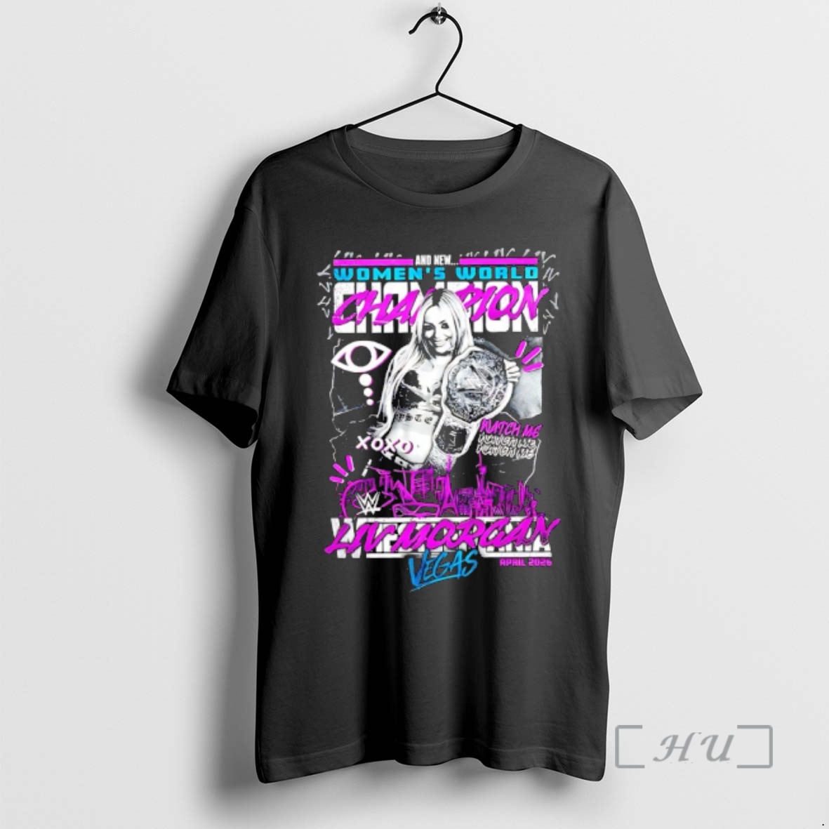 Officials Liv Morgan Wwe Wrestlemania Womens World Champion Premium T Shirts Sweater Hoodie