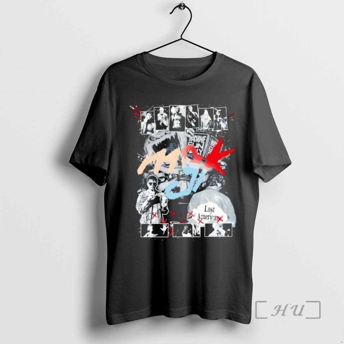 Officials Mgk Machine Gun Kelly Lost Americana Tour Vintage Premium T Shirts Sweater Hoodie