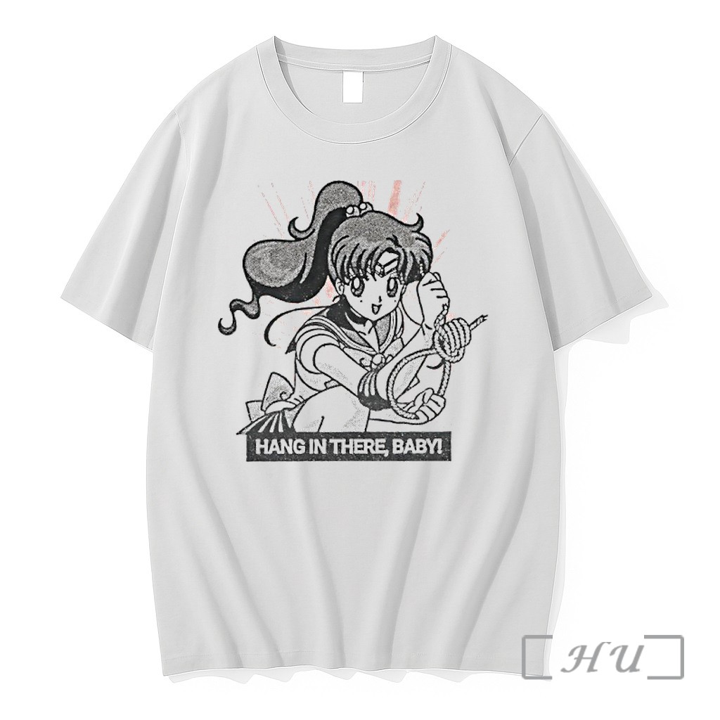 Officials Makoto Kino Sailor Moon Hang In There Baby Premium T Shirts Sweater Hoodie
