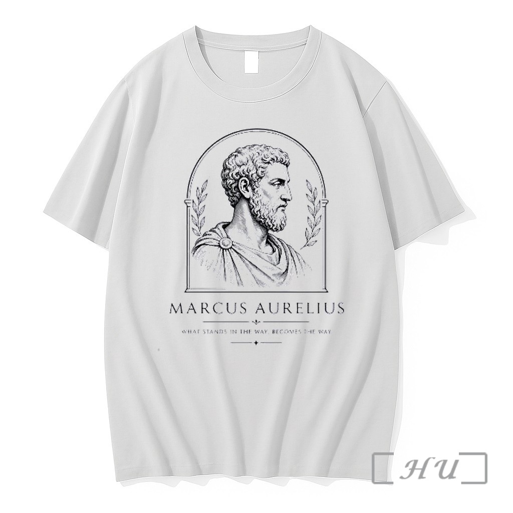 Officials Marcus Aurelius What Stands In The Way Becomes The Way Premium T Shirts Sweater Hoodie