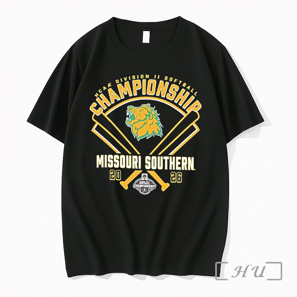 Officials Missouri Southern 2026 Ncaa Division Ii Softball Championship Premium T Shirts Sweater Hoodie