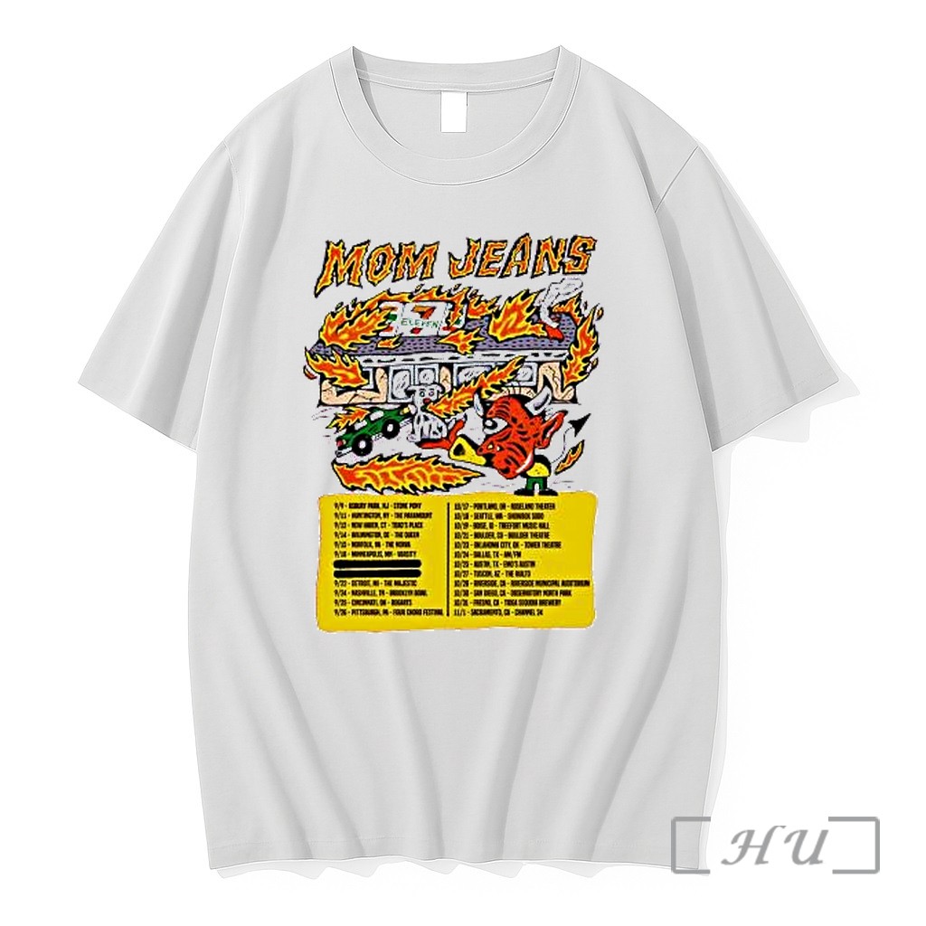 Officials Mom Jeans Fire Dog Devil Tour Premium T Shirts Sweater Hoodie