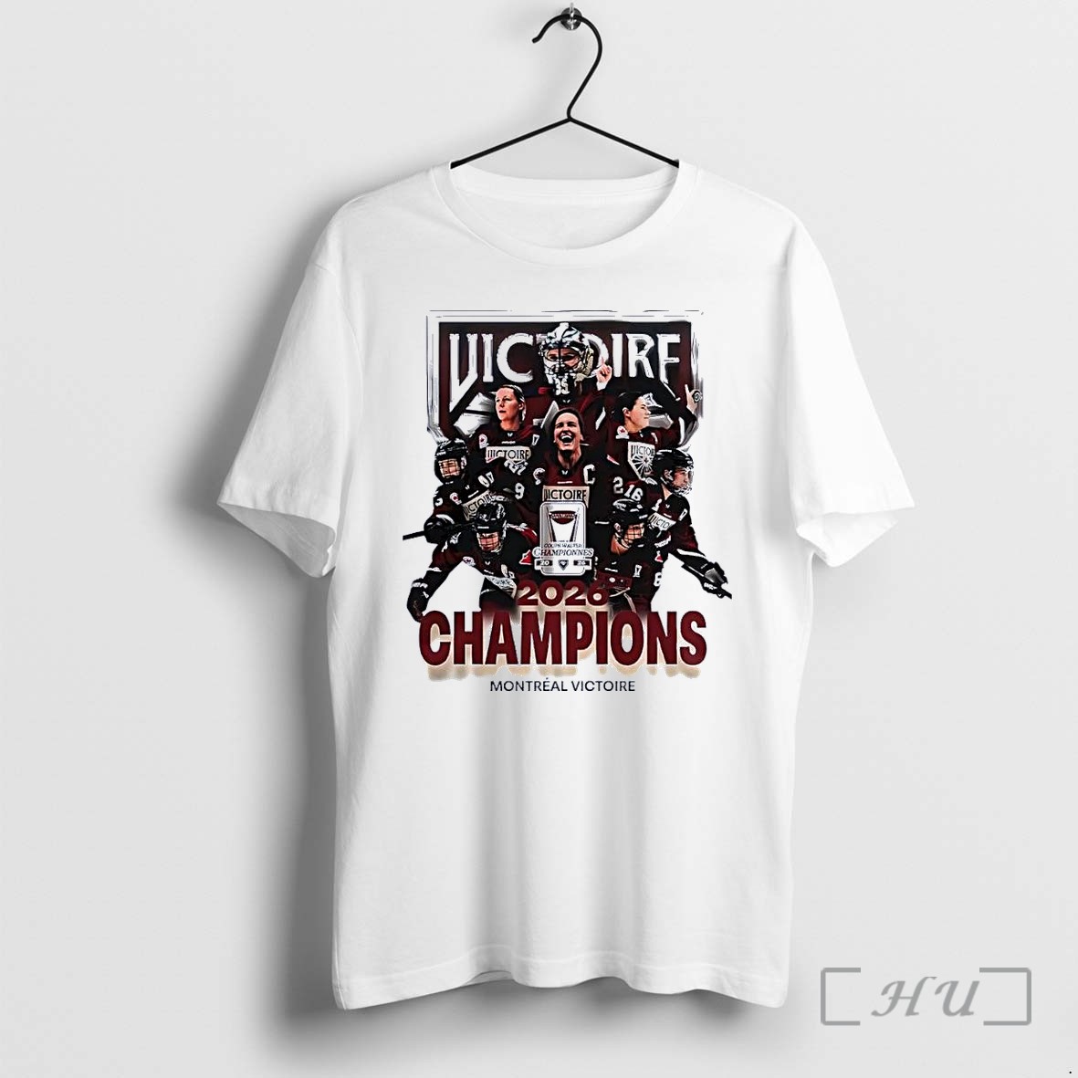 Officials Montreal Victoire 2026 Walter Cup Champions Lphf Hockey White Premium T Shirts Sweater Hoodie