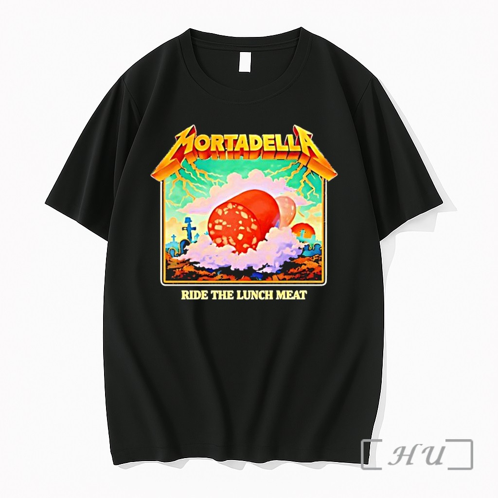 Officials Mortadella Ride The Lunch Meat Clouds And Lightning Adventure Graphic Premium T Shirts Sweater Hoodie