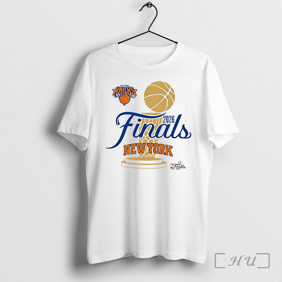 Officials New York Knicks 2026 Finals Trophy Tee Premium T Shirts Sweater Hoodie