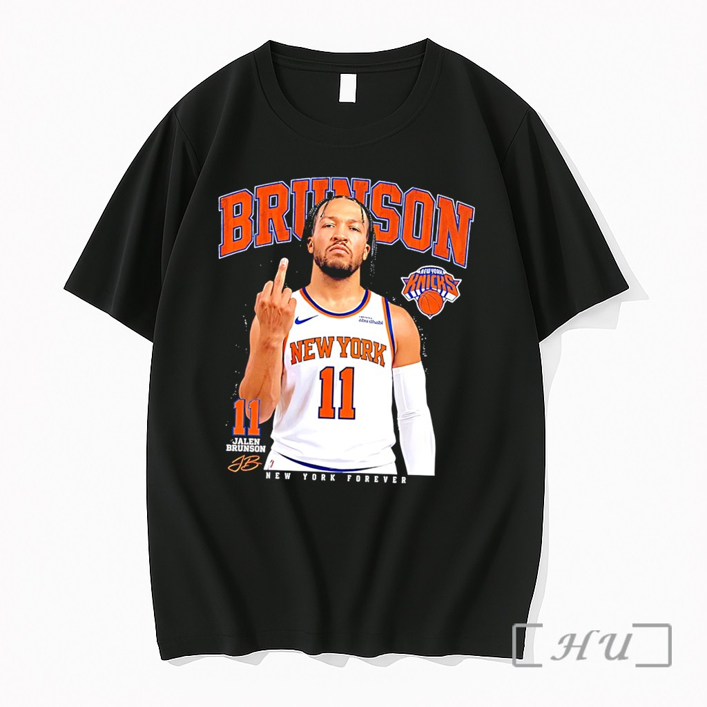 Officials New York Knicks Jalen Brunson Basketball Player Tee Premium T Shirts Sweater Hoodie