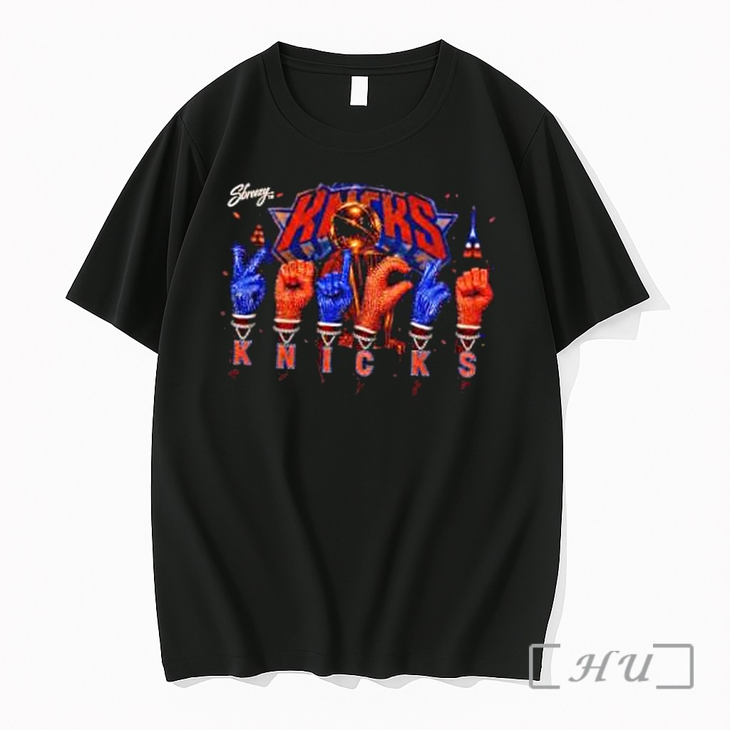 Officials New York Knicks Nba Sparkling Gloves Pendants Trophy Premium T Shirts Sweater Hoodie