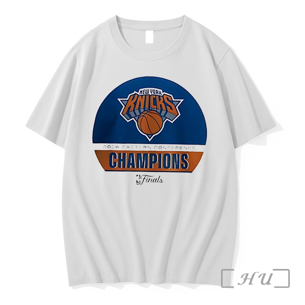 Officials New York Knicks Basketball 2026 Eastern Conference Champions Finals Logo Tee Premium T Shirts Sweater Hoodie