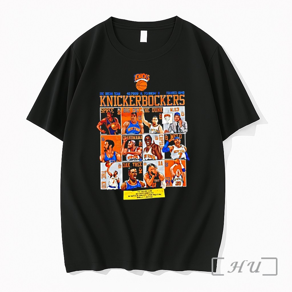 Officials New York Knicks Basketball Legends Dream Team Series Premium T Shirts Sweater Hoodie