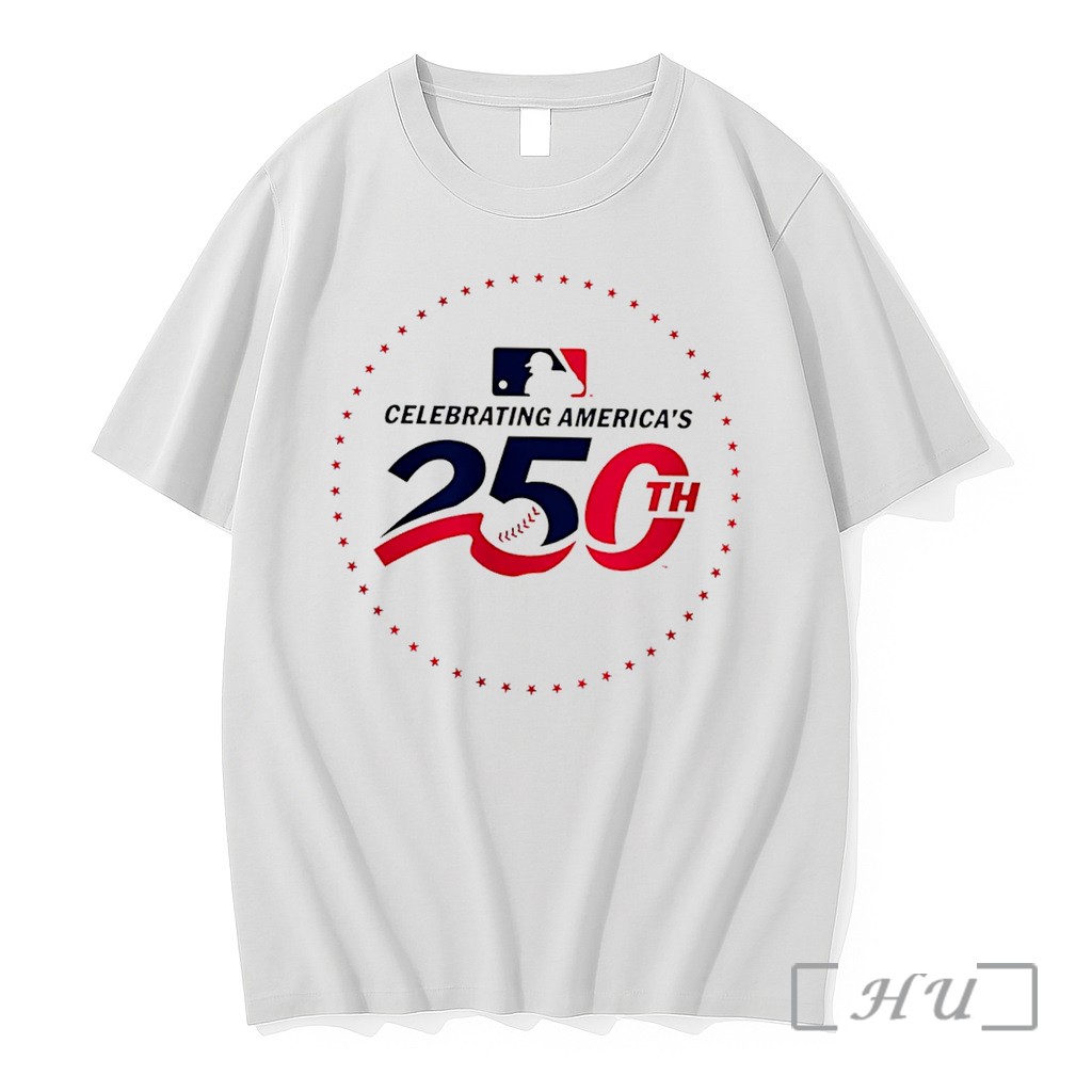 Officials New York Yankees Celebrating Americas 250th Logo Tee Premium T Shirts Sweater Hoodie
