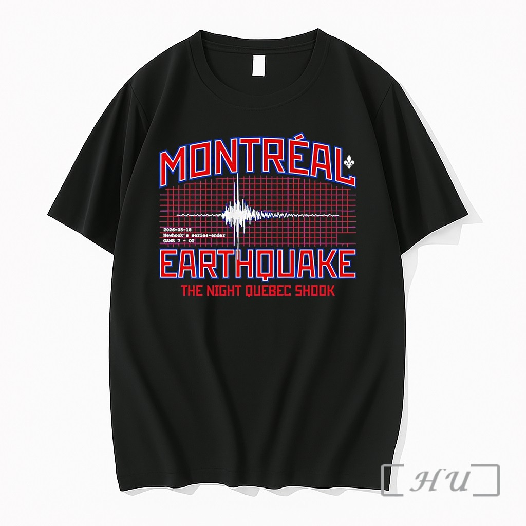 Officials Newhooks Series Under The Montreal Earthquake The Night Quebec Shook Premium T Shirts Sweater Hoodie