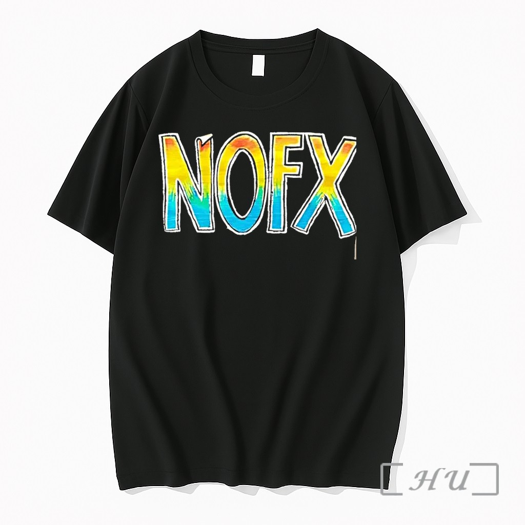 Officials Nofx Gradient Tie Dye Band Logo Premium T Shirts Sweater Hoodie