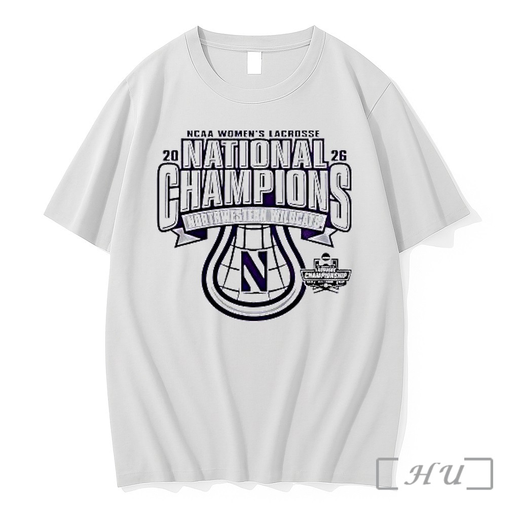 Officials Northwestern Wildcats Womens Lacrosse 2026 National Champions Premium T Shirts Sweater Hoodie