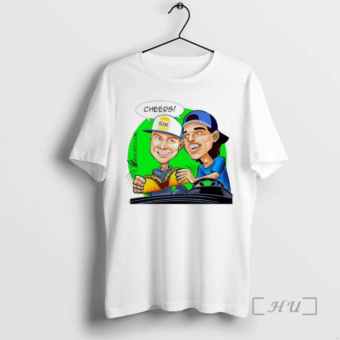 Officials Number Six With Cheese Cheers Two Tacos Premium T Shirts Sweater Hoodie