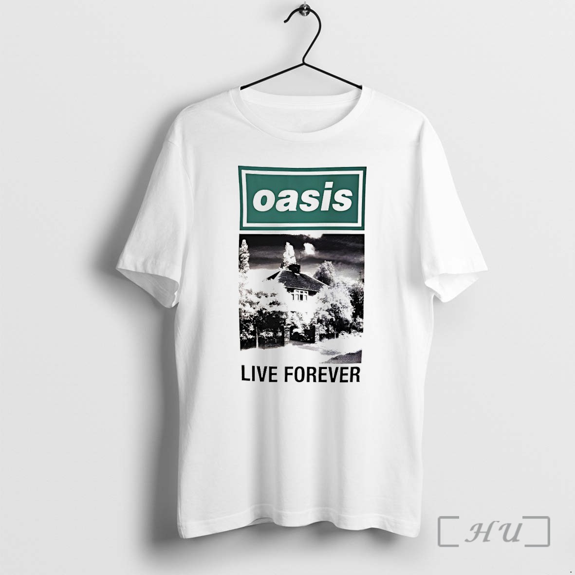Officials Oasis Live Forever John Lennon House Premium T Shirts Sweater Hoodie