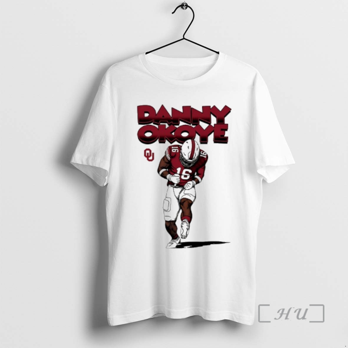 Officials Oklahoma Sooners Danny Okoye Player Caricature Premium T Shirts Sweater Hoodie