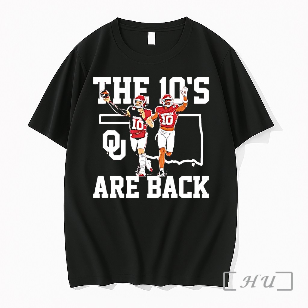 Officials Oklahoma Sooners The 10s Are Back Football Premium T Shirts Sweater Hoodie