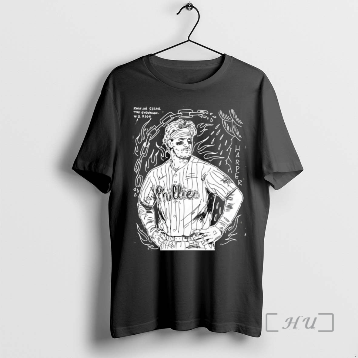 Officials Paul Carpenter Bryce Harper Philadelphia Phillies Rain Or Shine The Snowman Will Rise Premium T Shirts Sweater Hoodie