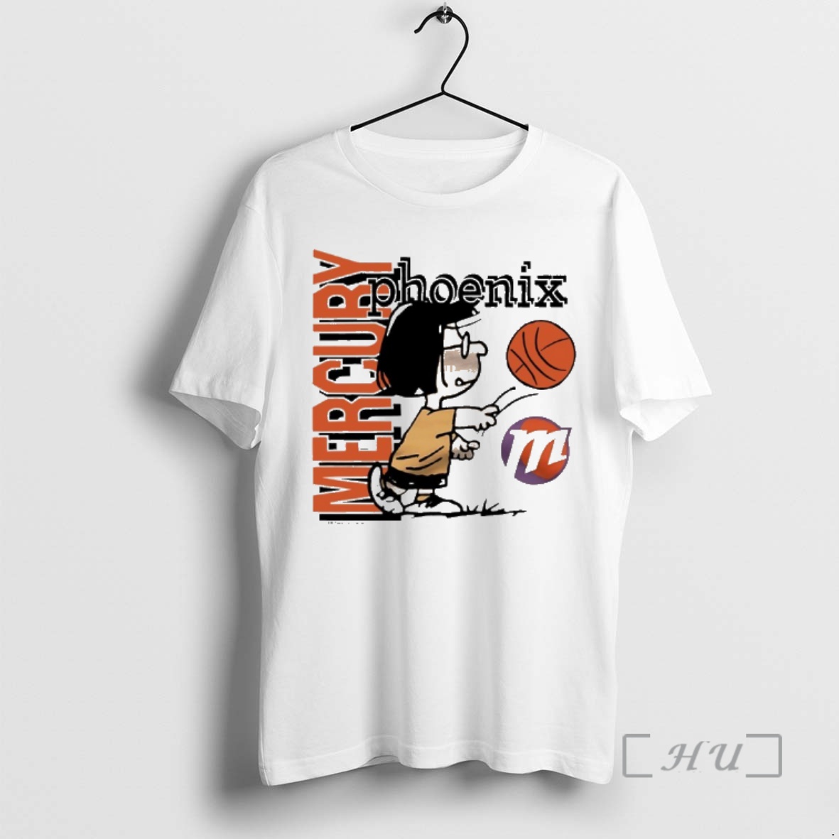 Officials Peanuts Marcie X Phoenix Mercury Basketball Premium T Shirts Sweater Hoodie