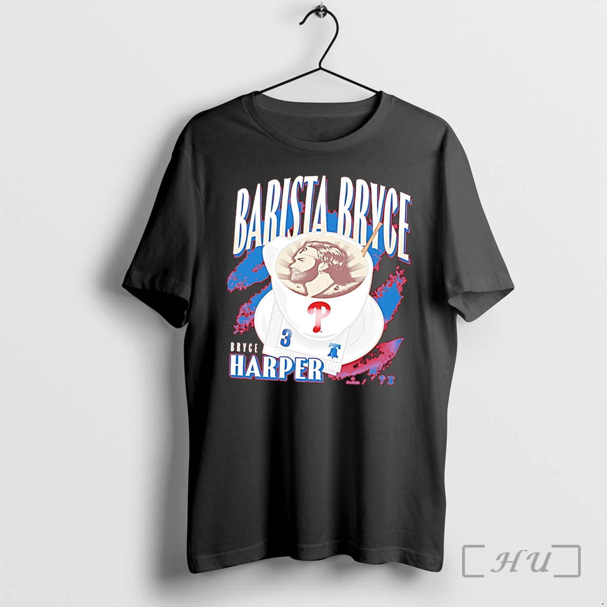 Officials Philadelphia Phillies Bryce Harper Barista Bryce Player Tee Premium T Shirts Sweater Hoodie