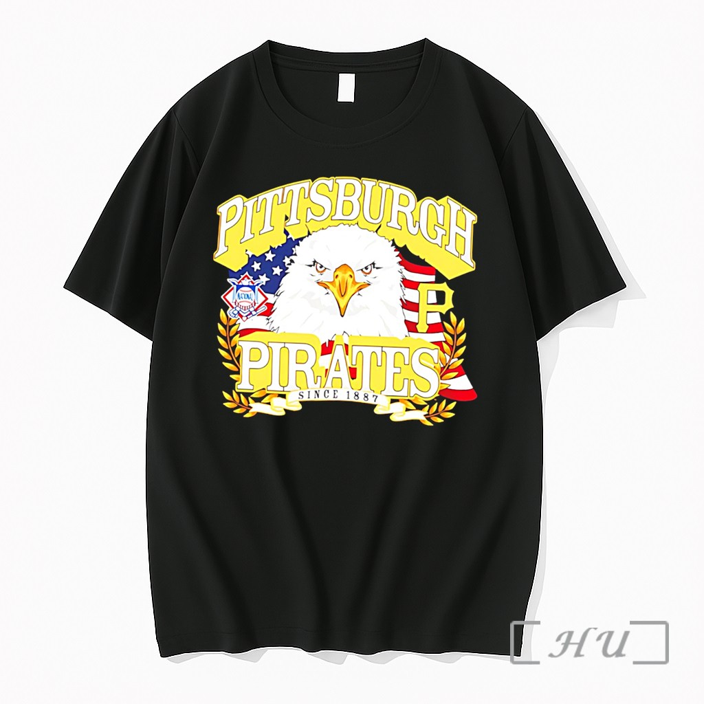Officials Pittsburgh Pirates Americana Eagle Celebrating Americas 250th Tee Premium T Shirts Sweater Hoodie