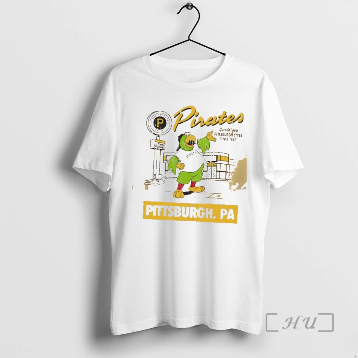 Officials Pittsburgh Pirates Servin You Pittburgh Style Since 1887 Premium T Shirts Sweater Hoodie