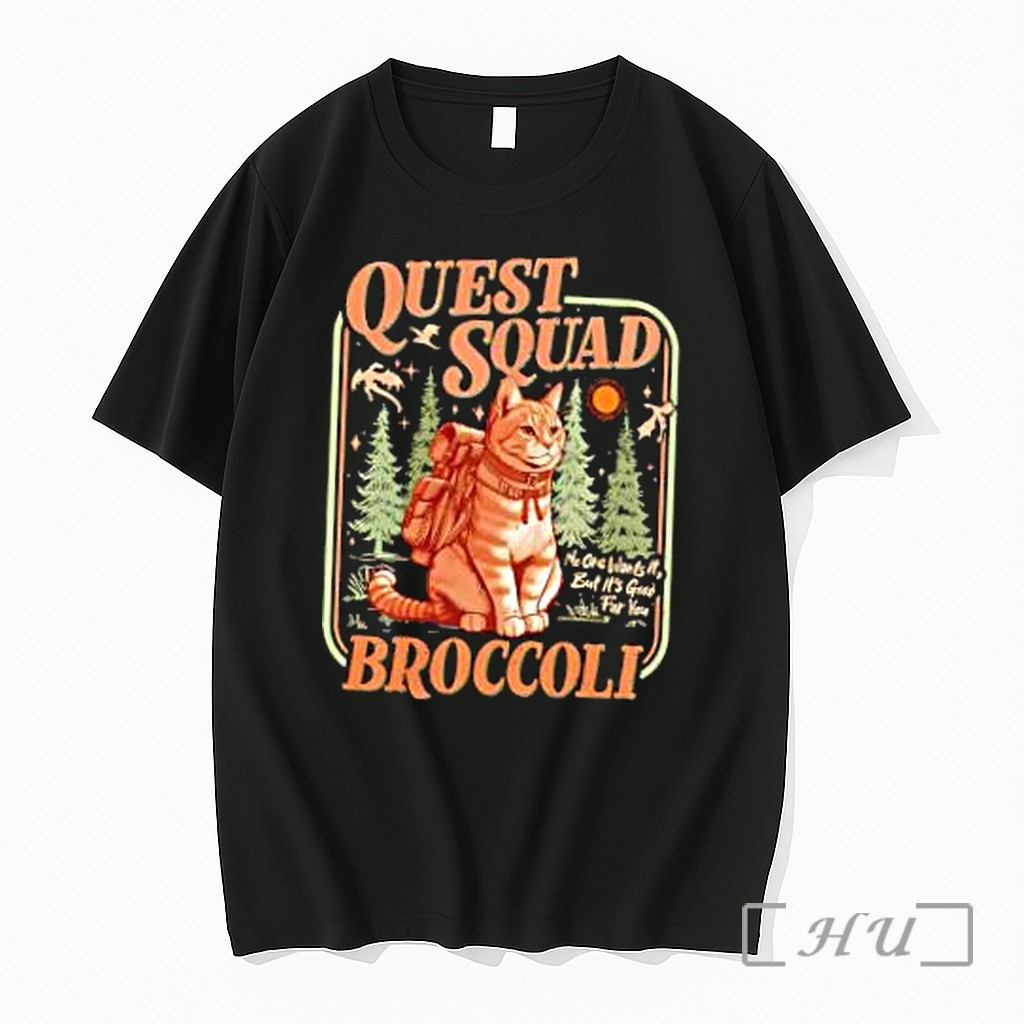 Officials Quest Squad Broccoli Premium T Shirts Sweater Hoodie