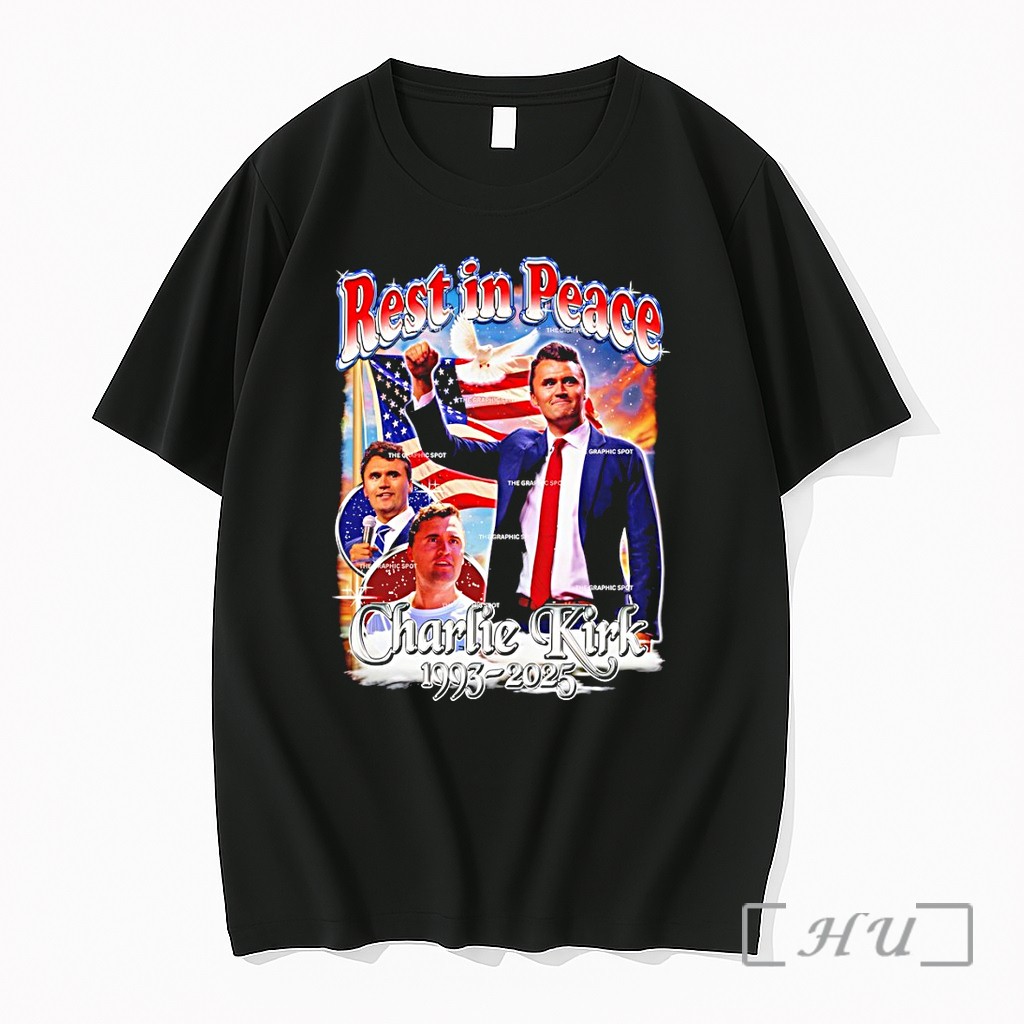 Officials Rip Charlie Kirk Rest In Peace Memorial 1993 2025 Premium T Shirts Sweater Hoodie