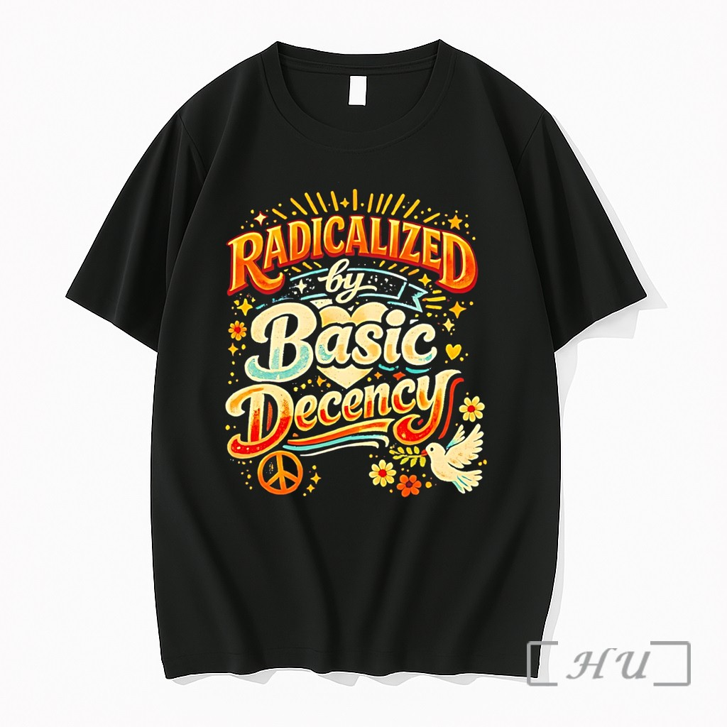 Officials Radicalized By Basic Decency Graphic Tee Premium T Shirts Sweater Hoodie