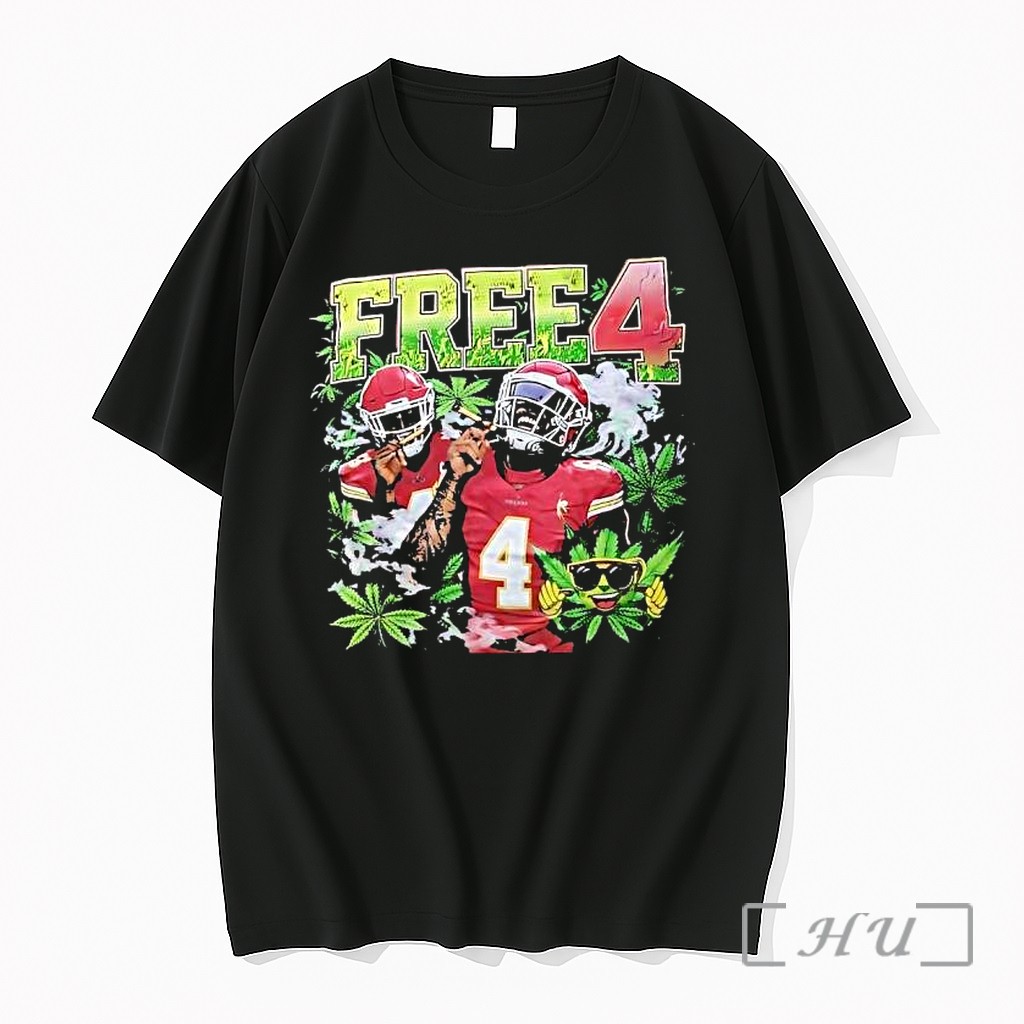 Officials Rashee Rice Free 4 Kansas City Chiefs Premium T Shirts Sweater Hoodie