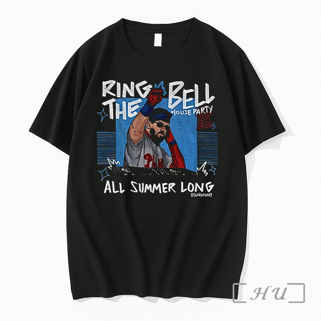 Officials Ring The Bell House Party All Summer Long Philadelphia Phillies Baseball Mlb 2026 Premium T Shirts Sweater Hoodie