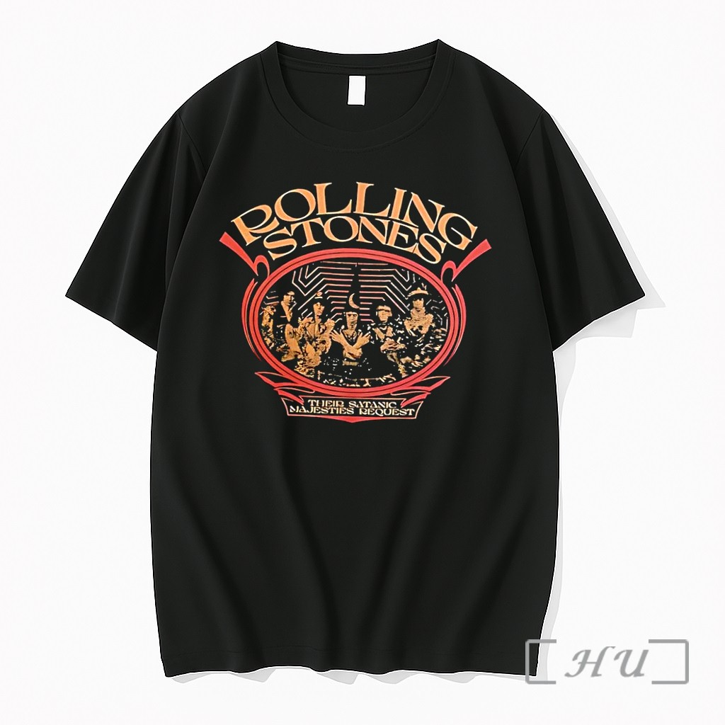 Officials Rolling Stones Their Satanic Majesties Request Album Art Rock And Roll Hall Of Fame Legends Classic Vibes Forever 2026 Tribute Black Premium T Shirts Sweater Hoodie
