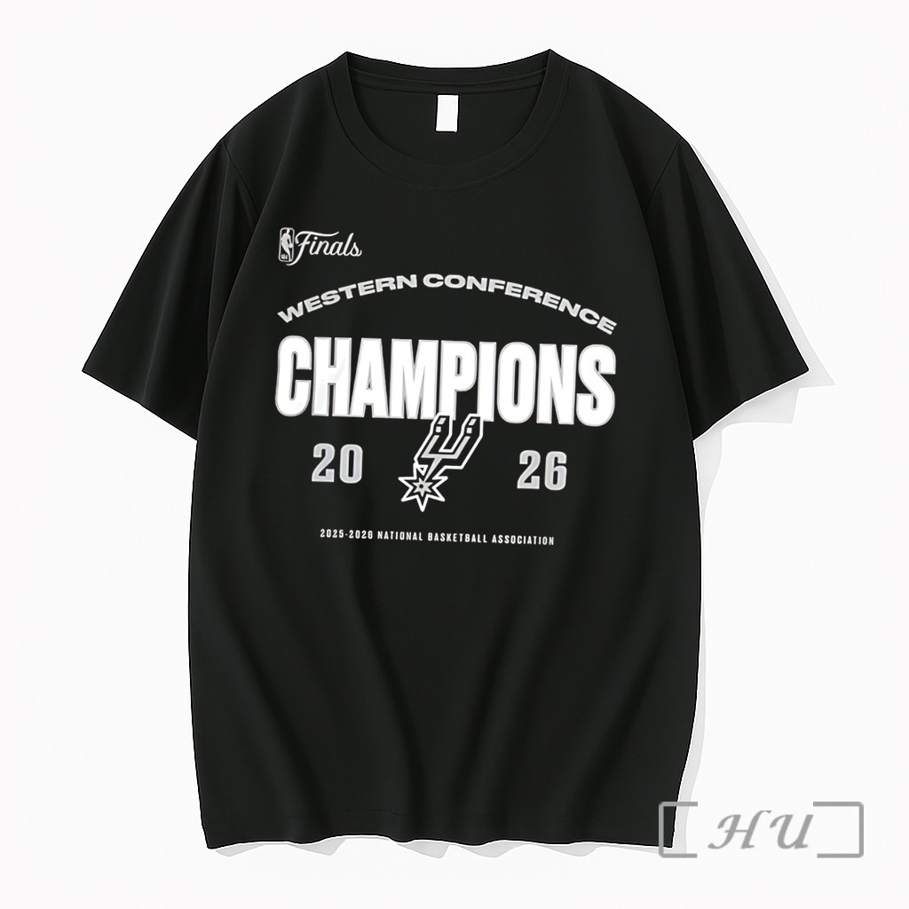 Officials San Antonio Spurs Basketball Western Conference Champions 2026 Classic Tee Premium T Shirts Sweater Hoodie