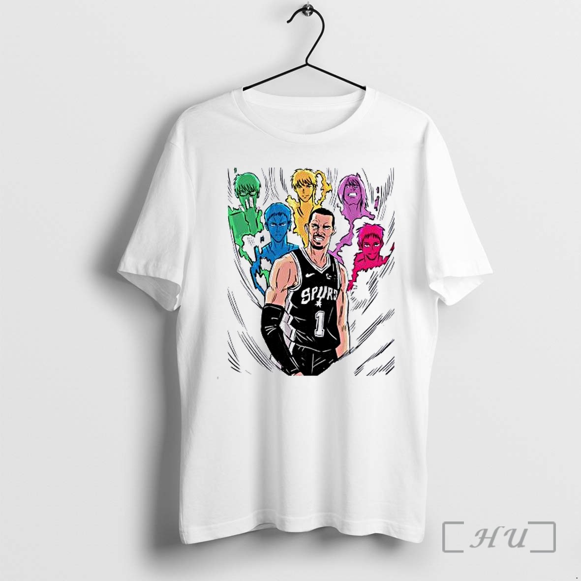 Officials San Antonio Spurs Generation Of Miracles Anime Crossover Basketball Premium T Shirts Sweater Hoodie