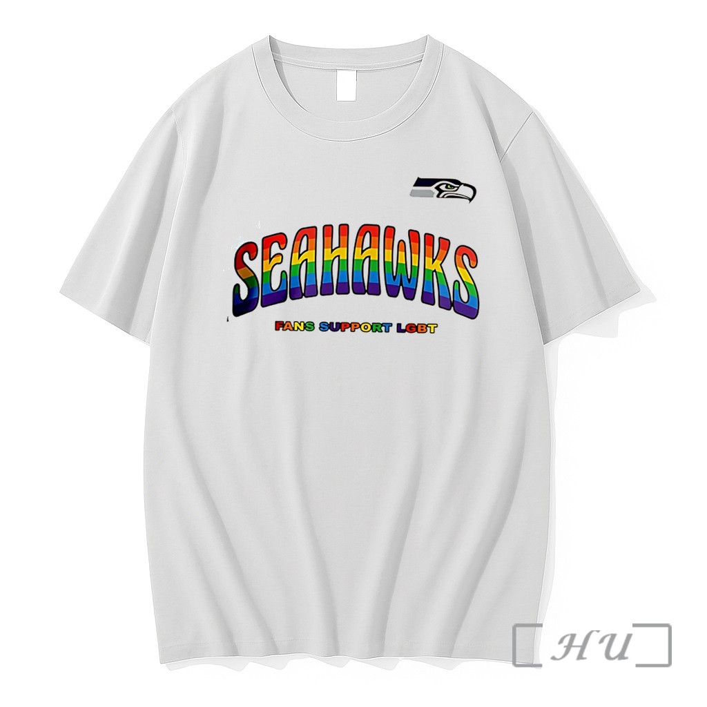 Officials Seattle Seahawks Fans Support Lgbt Pride Month Tee Premium T Shirts Sweater Hoodie