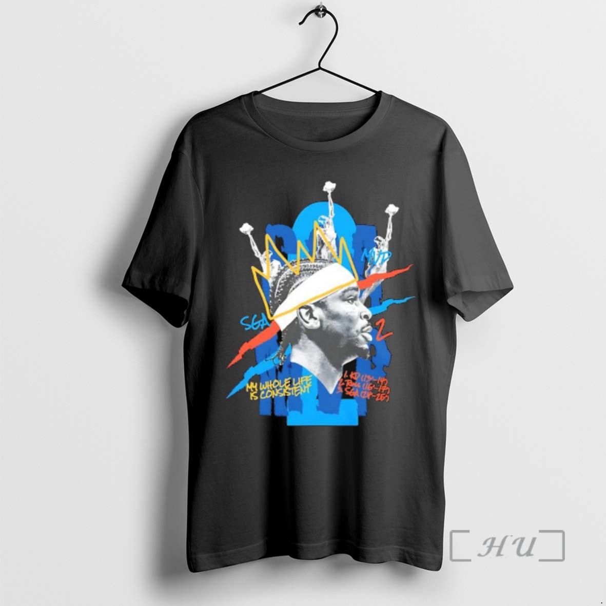 Officials Shai Gilgeous Alexander Oklahoma City Thunder Mvp My Whole Life Is Consistent Premium T Shirts Sweater Hoodie
