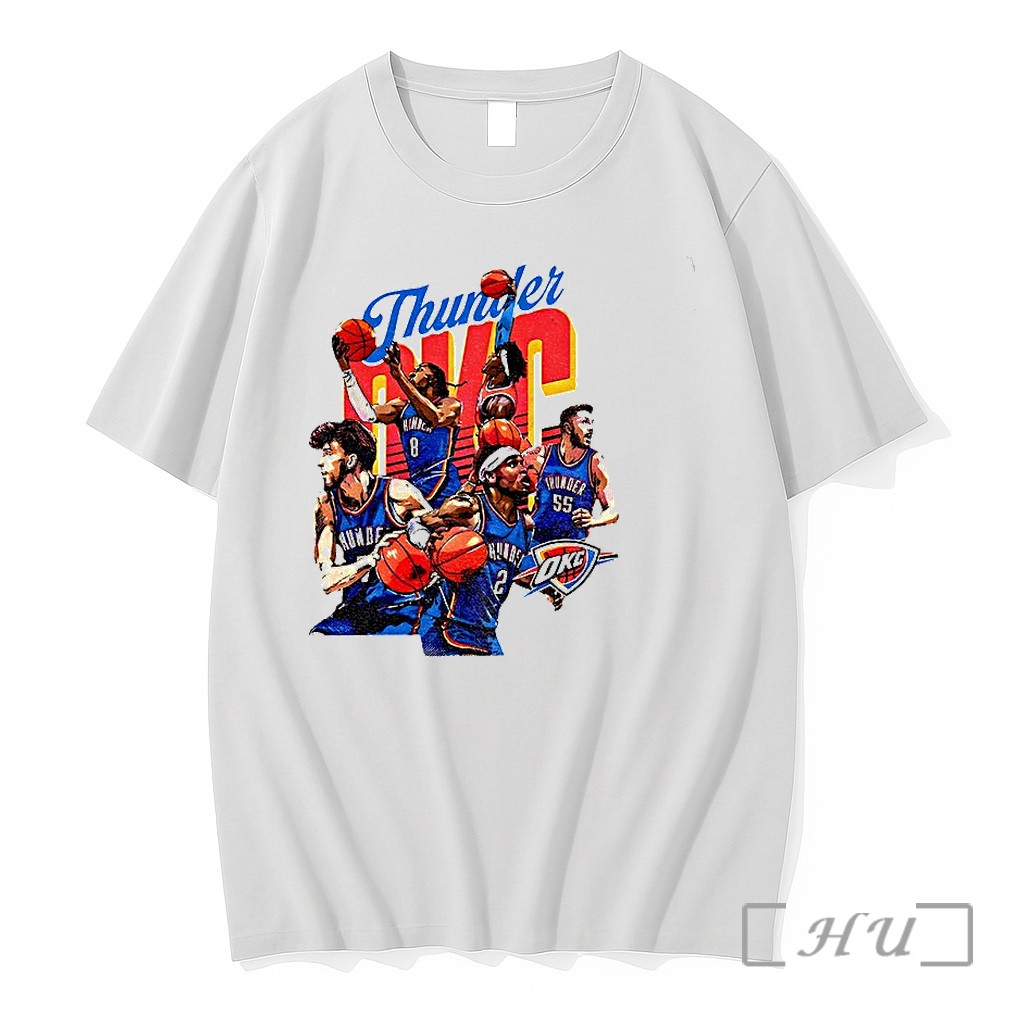 Officials Shai Gilgeous Chet Holmgren Williams Oklahoma City Thunder Basketball Nba 2026 Premium T Shirts Sweater Hoodie