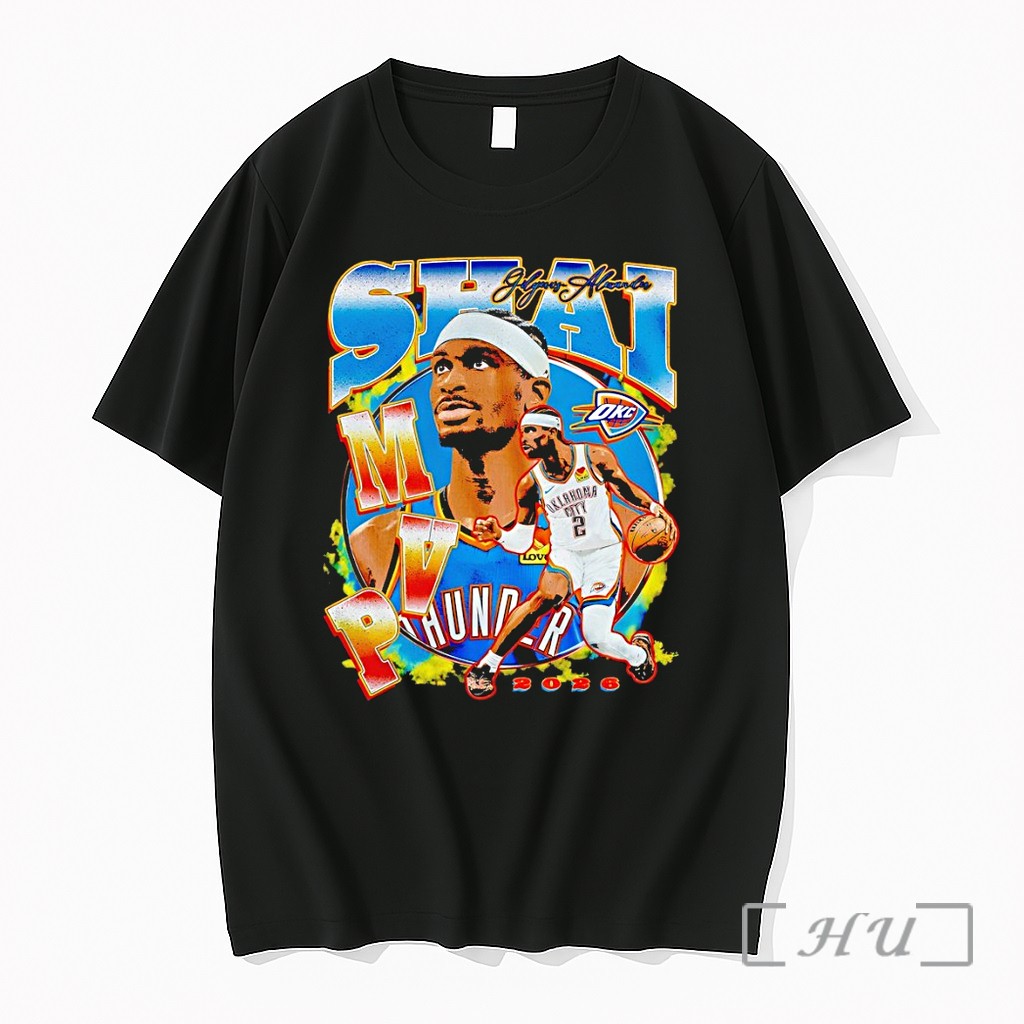 Officials Shai Sga Shai Gilgeous Alexander Mvp 2026 Graphic Premium T Shirts Sweater Hoodie