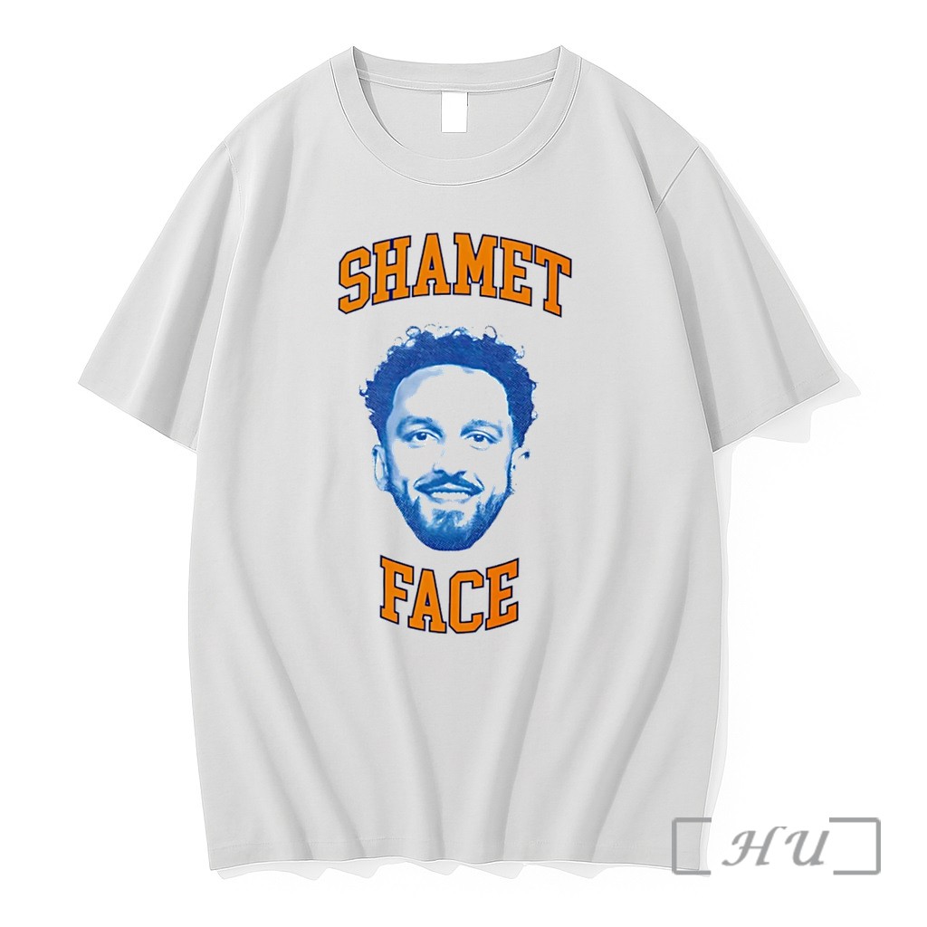 Officials Sham Face New York Knicks Timothee Chalamet Tee Premium T Shirts Sweater Hoodie