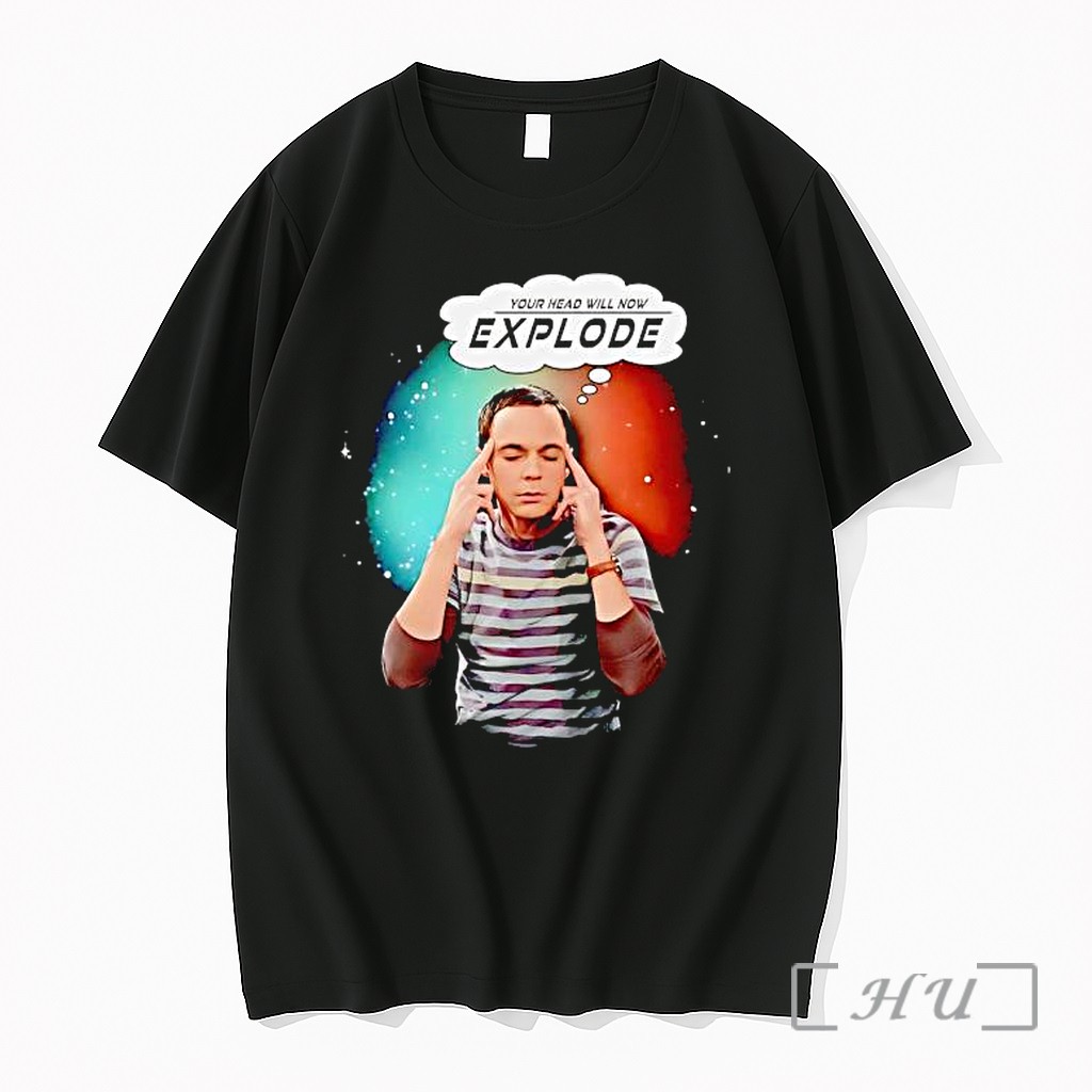 Officials Sheldon Cooper Your Head Will Now Explode Premium T Shirts Sweater Hoodie