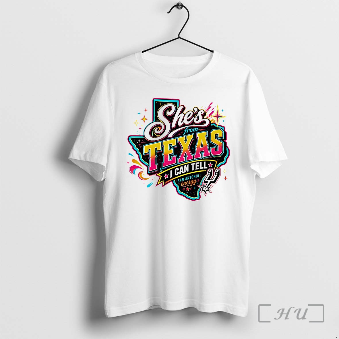 Officials Shes From Texas I Can Tell Western Cowgirl San Antonio Spurs Energy Basketball 2026 Premium T Shirts Sweater Hoodie