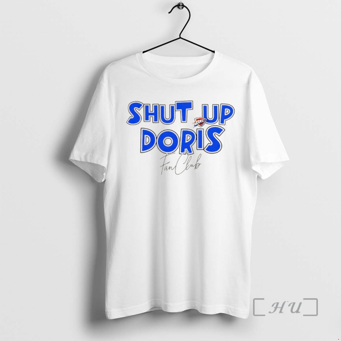 Officials Shut Up Doris Fan Club Oklahoma City Thunder Basketball 2026 Premium T Shirts Sweater Hoodie