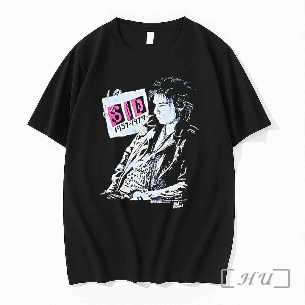 Officials Sid Vicious Sid 1957 1979 Safety Pin Tribute Black Premium T Shirts Sweater Hoodie