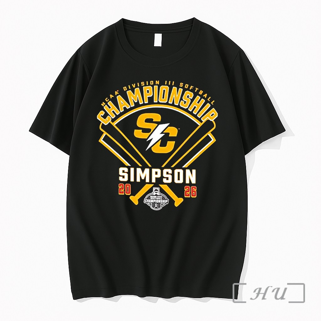 Officials Simpson Sc 2026 Ncaa Division Iii Softball Championship Premium T Shirts Sweater Hoodie