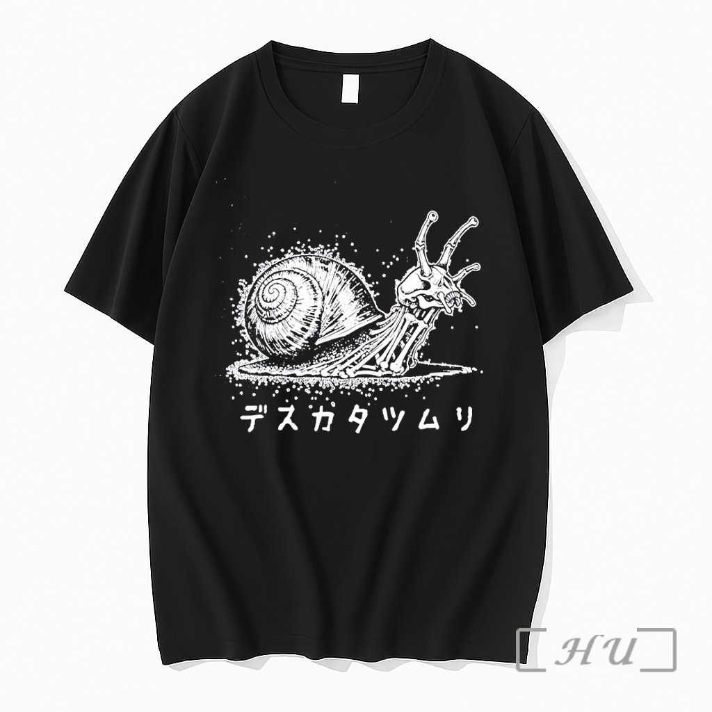 Officials Skeletal Death Snail Gothic Japanese Premium T Shirts Sweater Hoodie